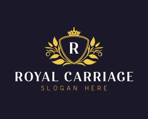 Regal Crest Monarchy logo design