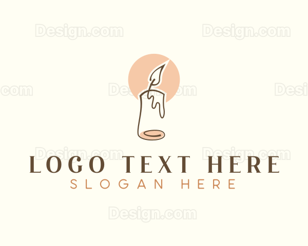 Scented Candle Wax Logo