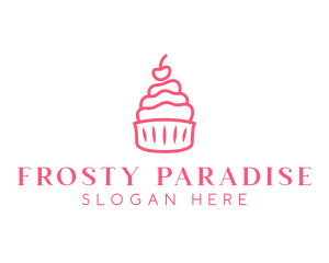 Cupcake Pastry Dessert logo