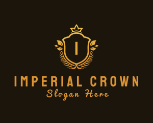 Crown Imperial Crest logo design