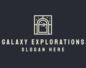 Starry Night Window logo design