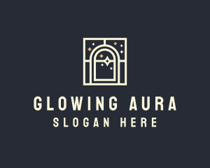 Starry Night Window logo design