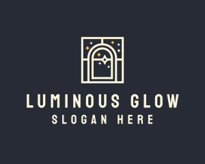 Starry Night Window logo design