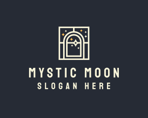 Starry Night Window logo design