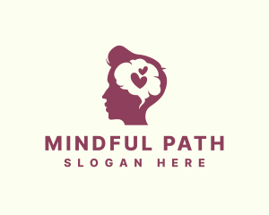 Mental Health Brain logo design