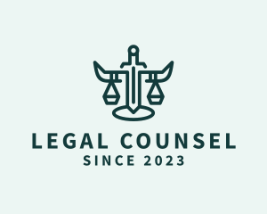 Attorney Justice Sword logo