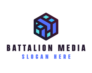 Digital Cube Network Technology logo design