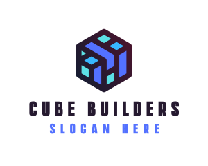 Digital Cube Network Technology logo design