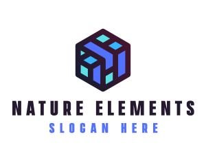 Digital Cube Network Technology logo design