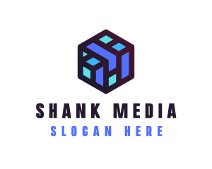 Digital Cube Network Technology logo design