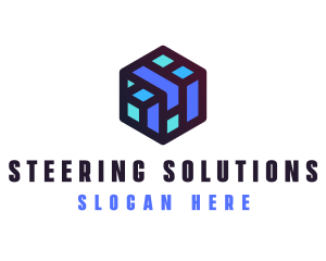 Digital Cube Network Technology logo design