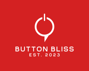 Power Chat Button logo design