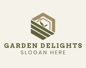 Garden House Plant logo design