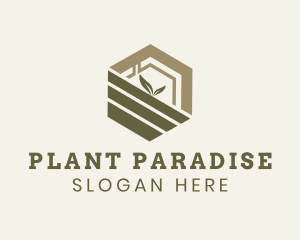 Garden House Plant logo design