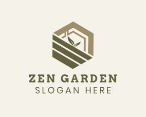 Garden House Plant logo design