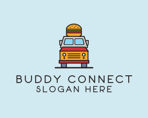 Burger Food Truck logo design