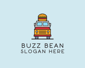 Burger Food Truck logo design