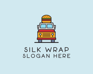 Burger Food Truck logo design