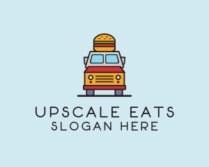 Burger Food Truck logo design