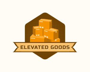 Imported Parcel Box Delivery logo design