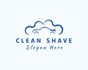 Blue Car Cleaning Services logo design