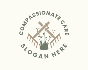 Lawn Care Landscape Gardening  logo design