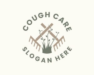 Lawn Care Landscape Gardening  logo design