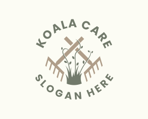 Lawn Care Landscape Gardening  logo design