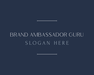 Minimalist Brand Luxury logo design