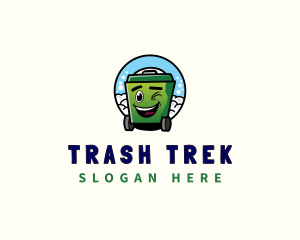 Trash Garbage Bin logo