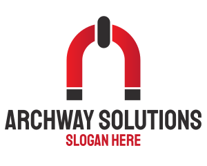 Magnet Archway Door logo design