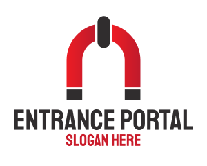 Magnet Archway Door logo design