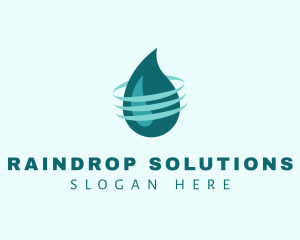 Water Droplet Rings logo