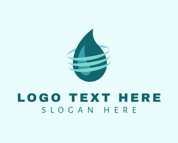 Pool Cleaning logo example 2