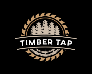 Saw Lumber Woodwork logo design