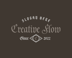 Premium Gothic Business logo design