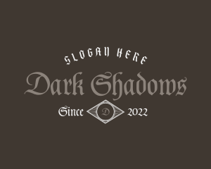 Premium Gothic Business logo