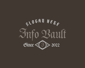 Premium Gothic Business logo design