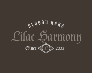 Premium Gothic Business logo design