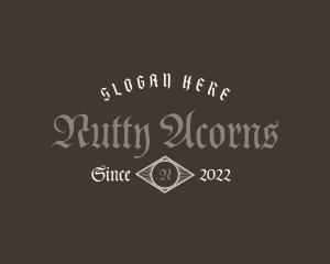 Premium Gothic Business logo design