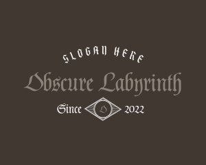 Premium Gothic Business logo design