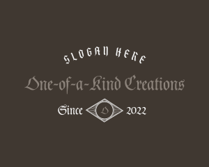 Premium Gothic Business logo design