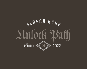 Premium Gothic Business logo design