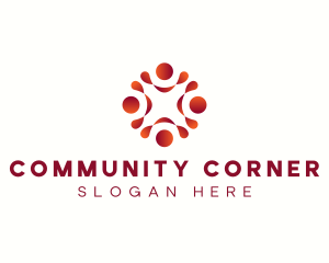 Community People Organization logo design