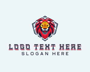 Roar - Beast Lion Gaming logo design
