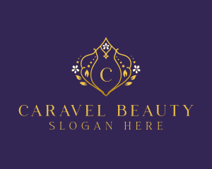 Elegant Floral Wellness logo design