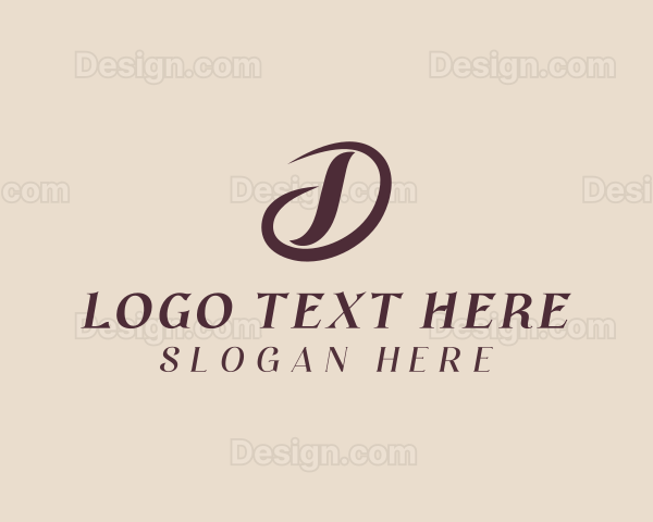 Elegant Boutique Letter D Logo