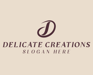 Elegant Boutique Letter D  logo design