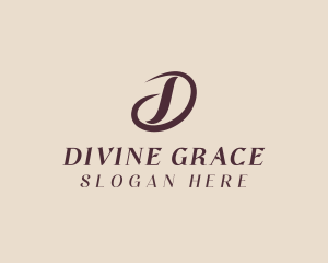 Elegant Boutique Letter D  logo design