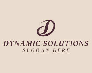 Elegant Boutique Letter D  logo design